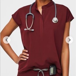 Rafaela top burgundy XXS